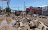 Frenan lluvias trabajos de remodelaci&oacute;n de la avenida Obreg&oacute;n