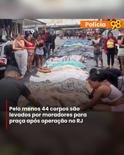 Denuncian vecinos brutalidad policial tras operativo con más de 100 muertos en favelas de Brasil