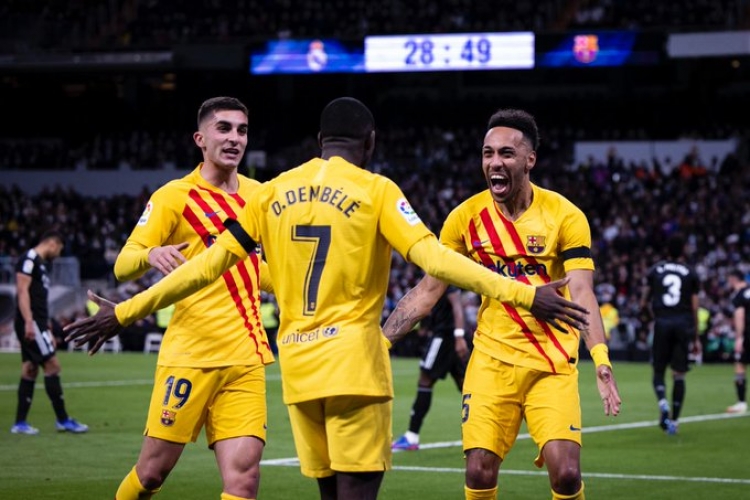 Baila el Barcelona al Real en el Santiago Bernab&eacute;u