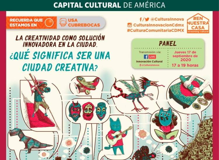 Participará Papik Ramírez en panel nacional sobre Ciudad Creativa