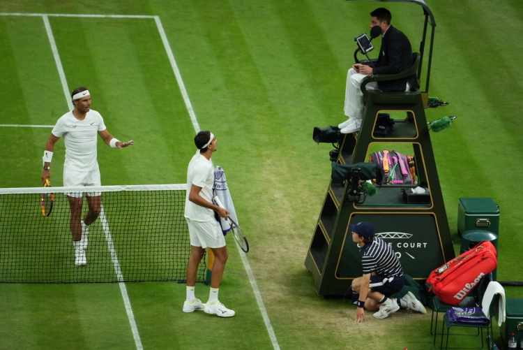 El español Rafael Nadal se metió a la cuarta ronda de Wimbledon