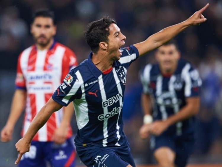 Monterrey aplasta al Atlético San Luis y es el primer invitado a la Final del Apertura 2024 de la liga MX