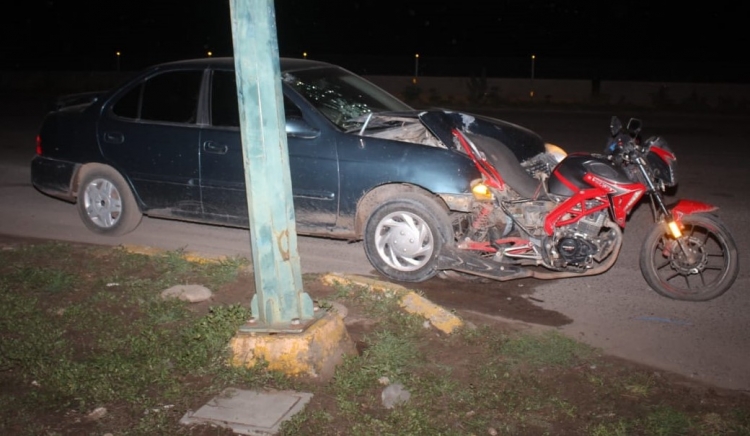Muere motociclista en choque por alcance en la carretera Culiacán-Eldorado