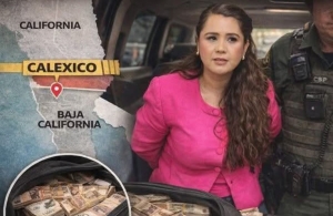 Diputada de Morena, Alejandra Ang, es detenida en la Garita de Calexico al intentar cruzar a EEUU con 800 mil pesos en efectivo