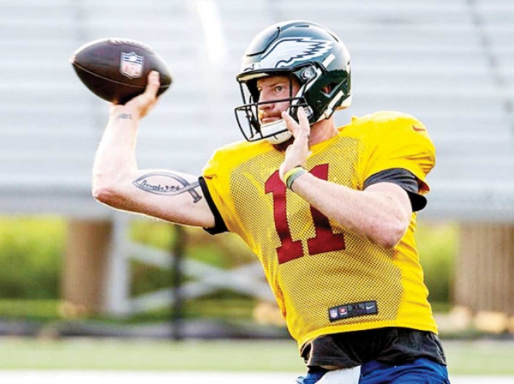 Wentz est&aacute; de vuelta con Carneros; oportunidad de lucir