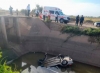 Muere pareja en canalazo a un lado de la autopista Benito Ju&aacute;rez, en Guam&uacute;chil