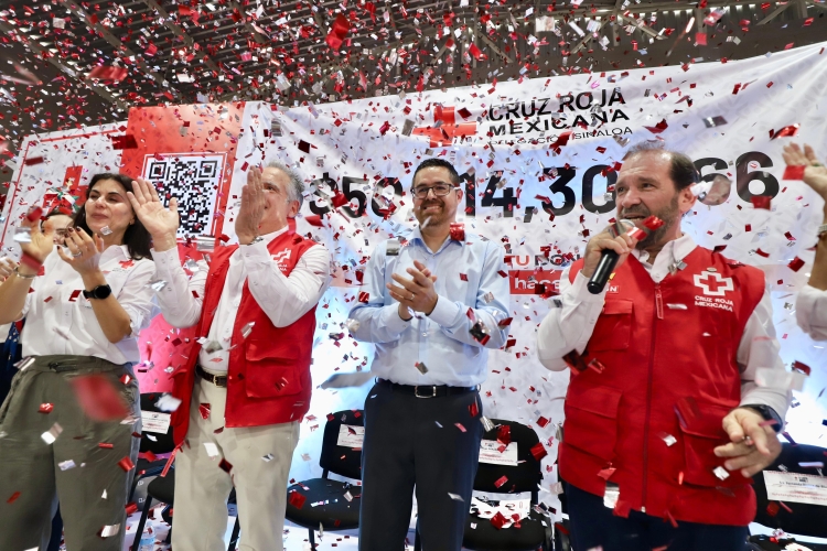 M&aacute;s de 50 MDP recauda la colecta de la Cruz Roja Sinaloa