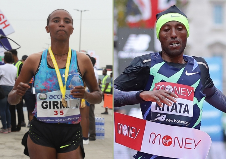 Kenia y Etiopía conquistan y rompen récord en el Maratón de la CdMx 2022