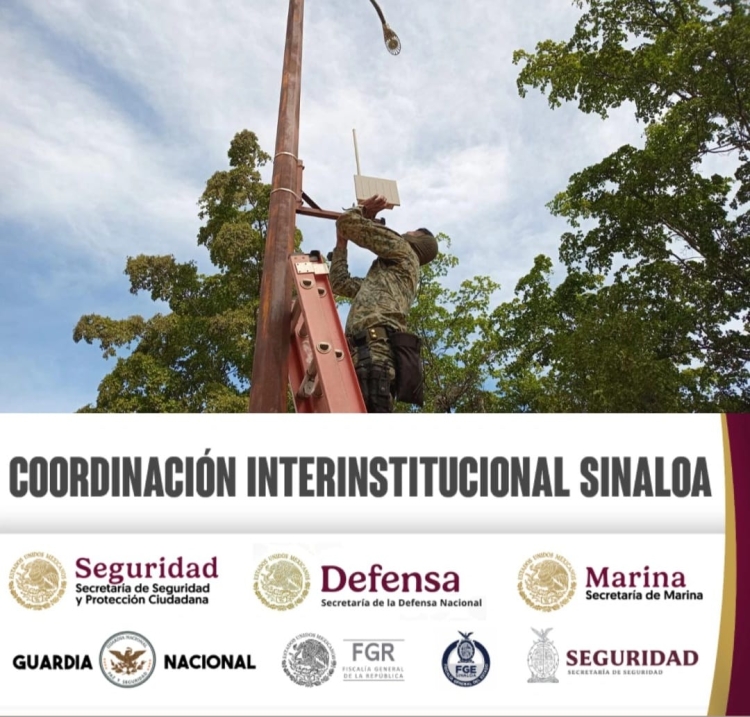 Realizan militares operativo para el retiro de c&aacute;maras de videovigilancia Irregulares en lugares p&uacute;blicos