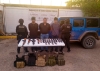 En Angostura detienen a 3 civiles armados; les asegura 4 armas largas y m&aacute;s de 600 cartuchos