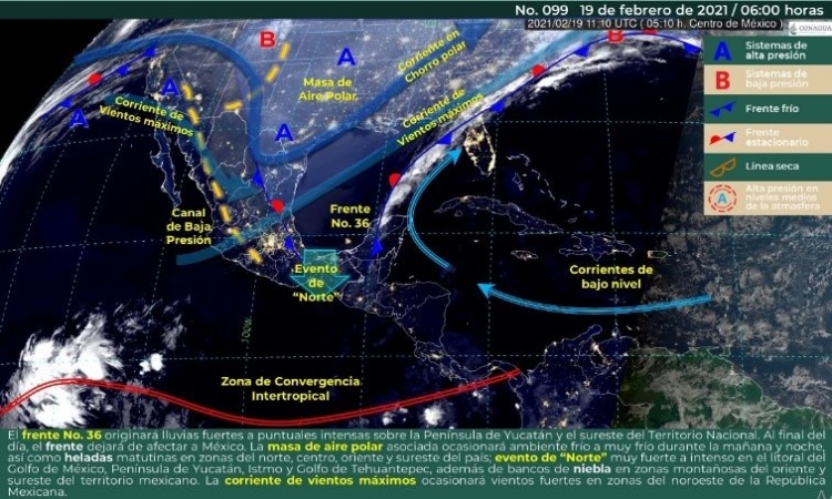 Imagen de fenómenos metereológicos