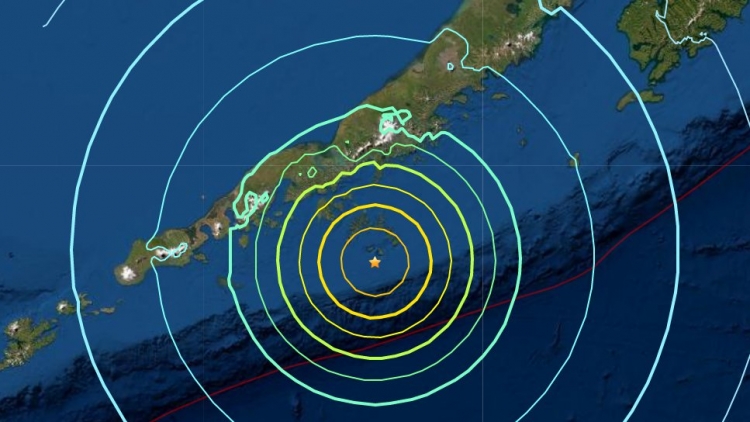 Tras terremoto de 7.5 en Alaska; se activa alerta de Tsunami