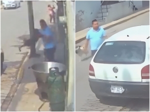 Buscan a hombre que asesin&oacute; a perro al arrojarlo a cazo de aceite hirviendo en Edomex: SSPC