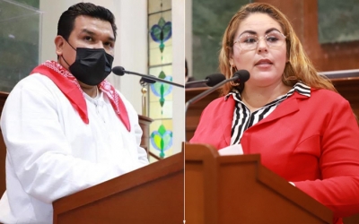 Diputados Mart&iacute;n Vega y Rosario Sarabia dejan el PAS