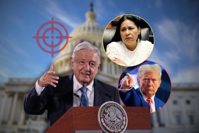 Senadora de Morena acusa sin pruebas presunta amenaza de muerte contra AMLO de parte de EEUU