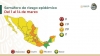 El Sem&aacute;foro de riesgo epid&eacute;mico a partir del 1 de marzo no tiene estados en rojo