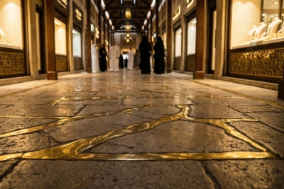 Dub&aacute;i construye la primera calle de oro del mundo para coronarse como la capital global del metal precioso