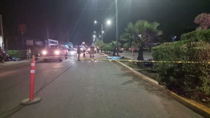 Muri&oacute; motociclista en Culiacancito al impactarse y por no portar casco
