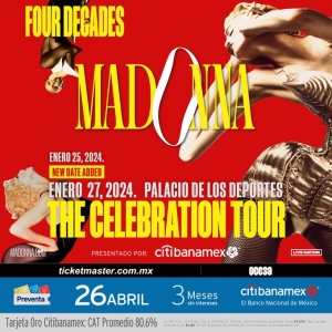 &iexcl;Madonna abre segunda fecha en M&eacute;xico! Te explicamos cu&aacute;ndo salen a la venta los boletos