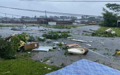 Fallecen 12 personas por tormenta tropical Claudette