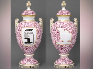 Revelan trofeos de porcelana que dar&aacute;n a los tres primeros lugares en el GP de Hungr&iacute;a