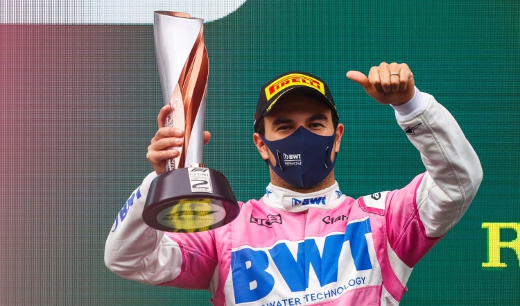 “Checo” Pérez segundo en el GP de Turquía