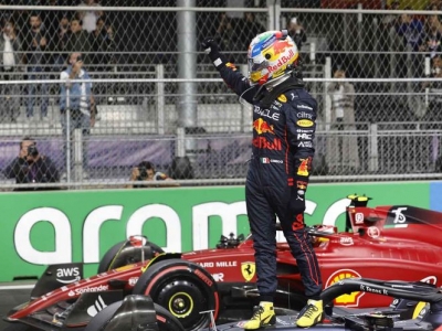 Hist&oacute;rica &lsquo;pole position&rsquo; para &lsquo;Checo&rsquo; P&eacute;rez