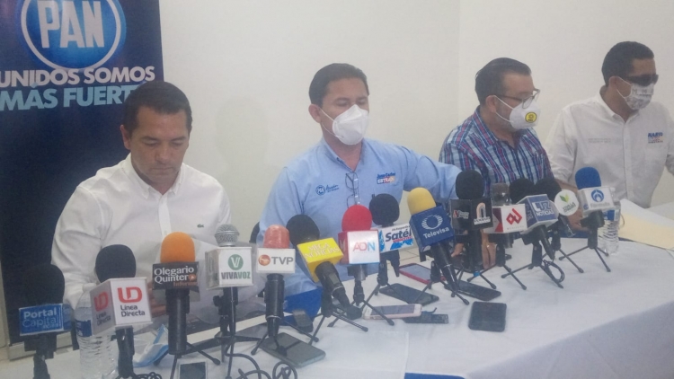 La coalición &#039;Va por Sinaloa&#039; pide al INE investigar gastos de campaña de Morena-PAS