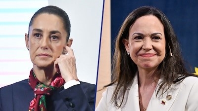 Sheinbaum evita felicitar a Mar&iacute;a Corina Machado por el Premio Nobel de La Paz; pide no intervenci&oacute;n en Venezuela