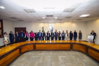 Rocha Moya toma protesta a subsecretarios y directores de organismos de Gobierno del Estado