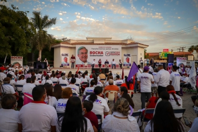 Vamos por carro completo, asegur&oacute; el candidato Rub&eacute;n Rocha Moya