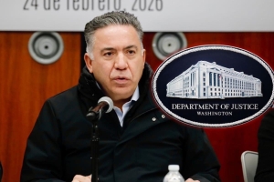 Enrique Inzunza cancela asistencia al Senado tras acusaciones y v&iacute;nculos con el Narco, realizadas por el Departamento de Justicia de EEUU