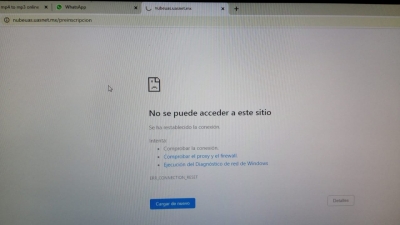 Se cae el portal de preinscripciones a la UAS