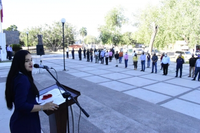 Conmemoran en Angostura el Día de la Armada de México