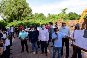 Arrancan la construcci&oacute;n del Colector Norte de Guam&uacute;chil