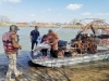 Rescatan en Piedras Negras, Coahuila, 18 migrantes varados en cauce del R&iacute;o Bravo