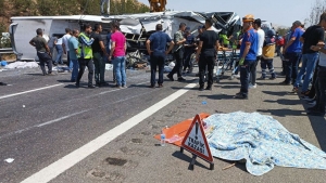 Un fatal accidente carretero deja 16 muertos y 21 heridos en Turquía