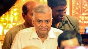 Primer Ministro Wickremesinghe toma posesi&oacute;n como presidente interino de Sri Lanka