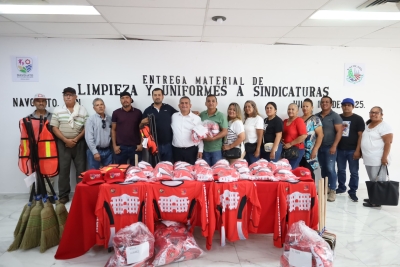 El alcalde Jorge Bojórquez fortalece condiciones laborales del Ayuntamiento de Navolato