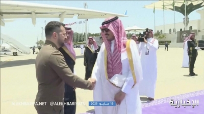 El pr&iacute;ncipe heredero saud&iacute; se ofrece ante Zelenski para mediar entre Rusia y Ucrania