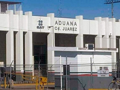 Con manta, amenazan al titular de la aduana de Ciudad Ju&aacute;rez