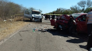 Choque deja saldo de un muerto y tres heridos en El Carrizalejo
