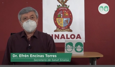 Sinaloa este mi&eacute;rcoles suma 22,378 casos confirmados de COVID-19; hay 3,708 defunciones
