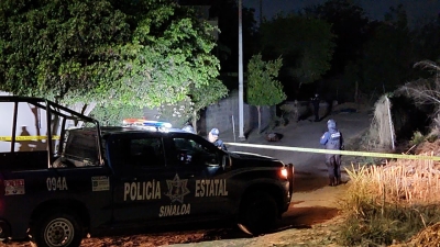 Policías estatales hallan a un hombre muerto a balazos en la Colonia Centenario, en Culiacán