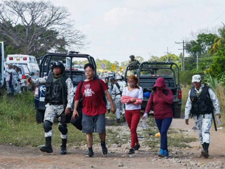 AMLO asegura que la GN no cayo en provocaciones de migrantes con violencia