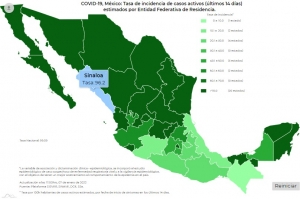 M&eacute;xico acumul&oacute; 28 mil 023 contagios de COVID-19