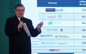 M&eacute;xico plantear&aacute; queja ante la ONU por inequidad en acceso a vacunas anticovid
