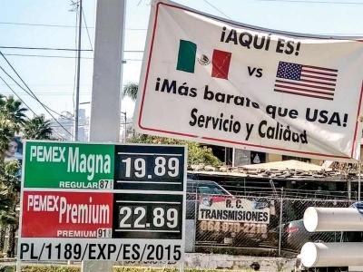 Cruzan frontera por gasolina barata; expertos alertan por aumento