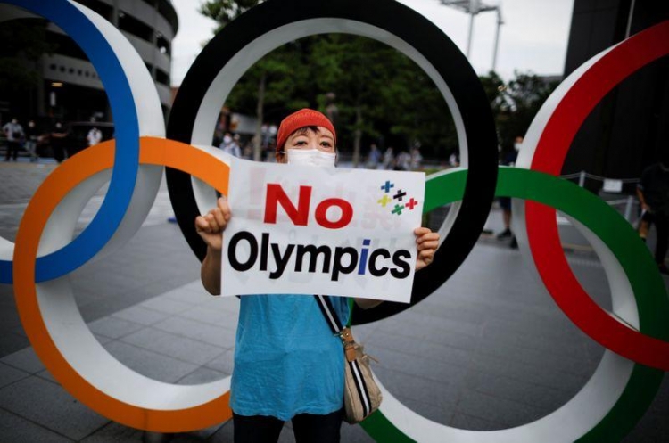 Japoneses se manifiestan en contra de Juegos Olímpicos por riesgo a Covid-19