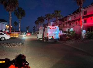 Derrumbe de terraza deja tres personas lesionadas en Nueva Altata